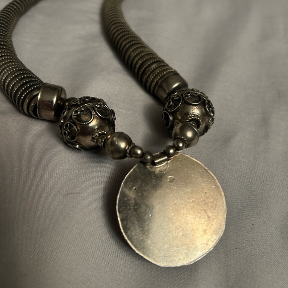 Vintage silver choker - Picture 3 of 7